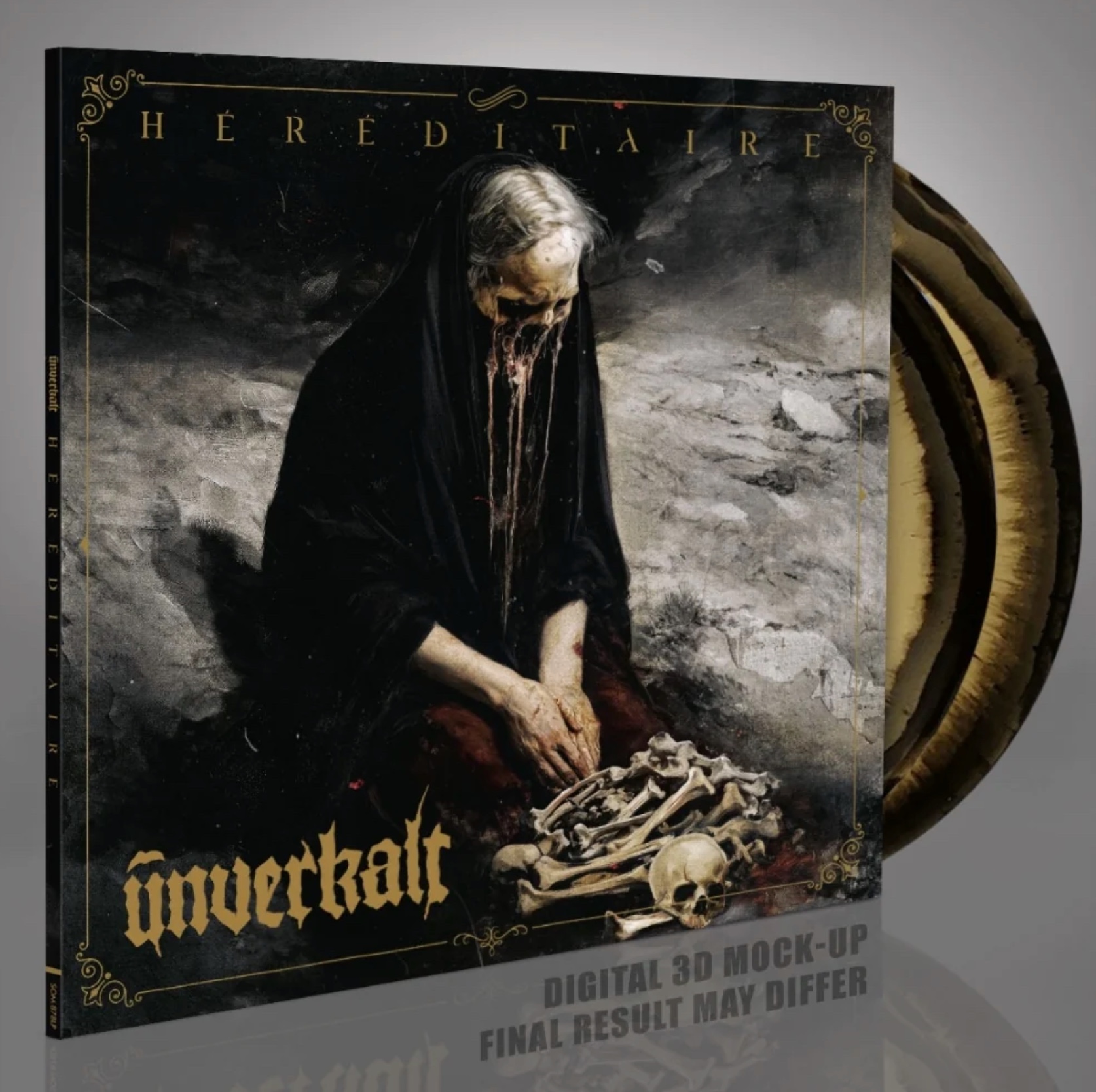 Unverkalt - Héréditaire - DOUBLE LP GATEFOLD COLOURED